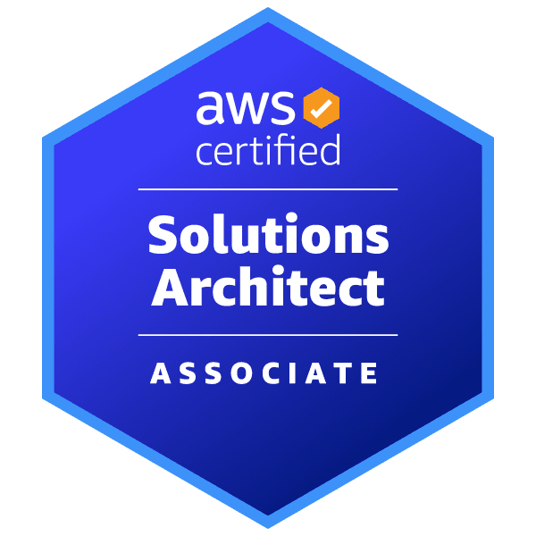 AWS Solutions Architect badge